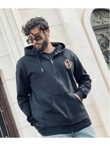 سویشرت دورس ضخیم گل دوزی کد 1383
